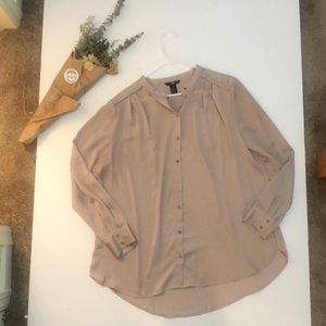 H&M Blush pink blouse